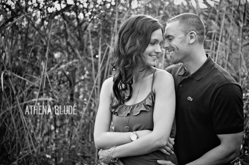 ©2011 Athena Bludé Photography | Vineyard and Urban Engagement Session: Jessica + Nick